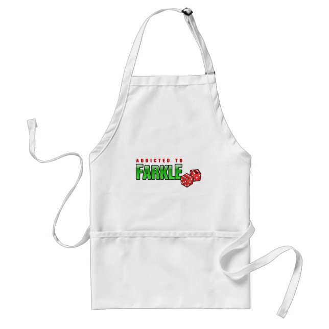 FARKLE - addicted Standard Apron (Front)