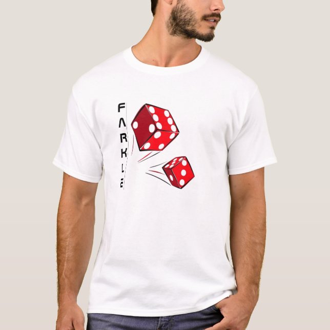 FARKLE® (Official Merchandise)- best dice game T-Shirt (Front)