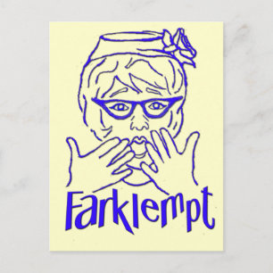 Farklempt Postcard