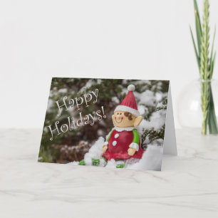 Farley the Elf Christmas Card