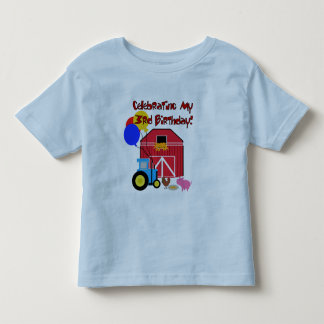 Farm 3rd Birthday T-shirts and Gifts