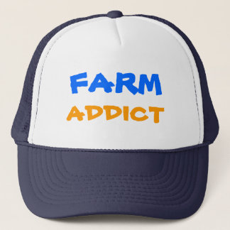 FARM, ADDICT, Designs By Che Dean Trucker Hat