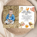 Farm Animal Barnyard Birthday Party Thank You Card<br><div class="desc">The loveable barnyard animals are a staple of childhood celebrations, which makes themed birthday parties an ideal way to capture your kid’s attention and create a truly unforgettable experience. For this reason, these Farm Animal Barnyard Birthday Party thank you cards are the perfect pick if your little one is an...</div>