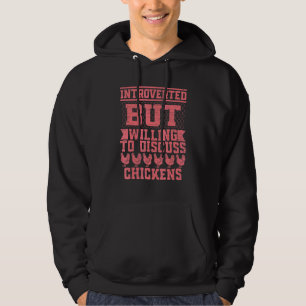 Farm Animal Chicken Farmer Hoodie