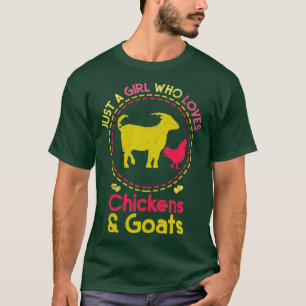 Farm Animal Chicken Goat T-Shirt