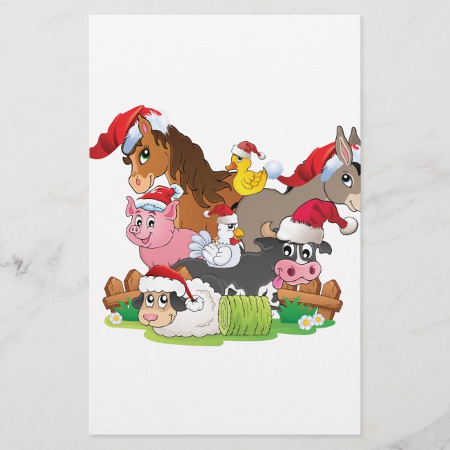 Farm Animal Christmas (Front)