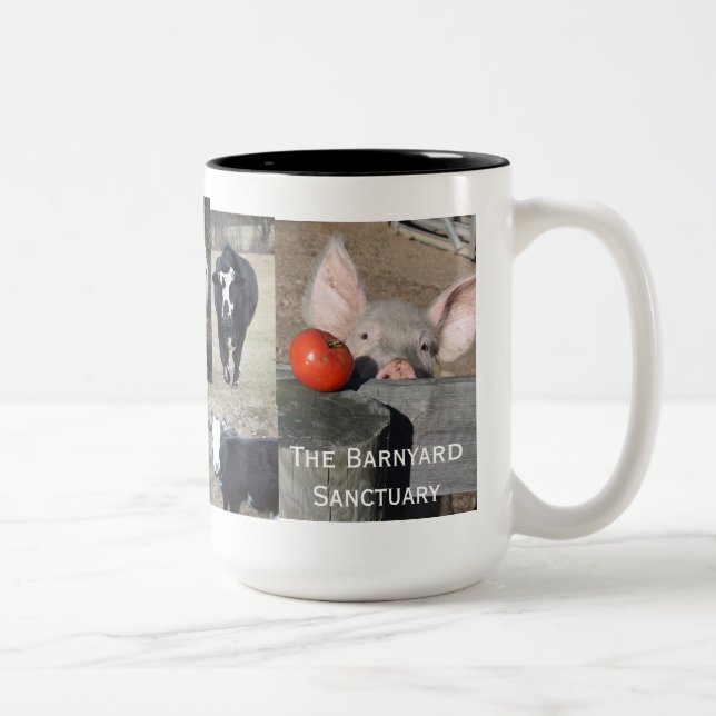 farm animal coffee mug (Right)