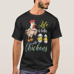 Farm Animal Lover Bird Farmer Farming Chicken T-Shirt