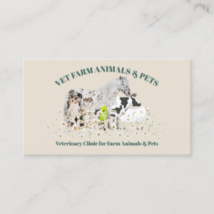 Farm Animal Sanctuary Business Card
