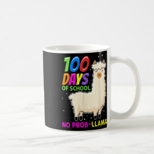 Farm Animals - 100 Days Of School No Prob-llama  Coffee Mug
