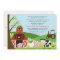 Farm Animals Baby Shower Invitation