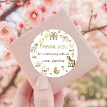 Farm Animals Barnyard Birthday Party