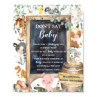 Farm Animals Barnyard Greenery Don't Say Baby Game