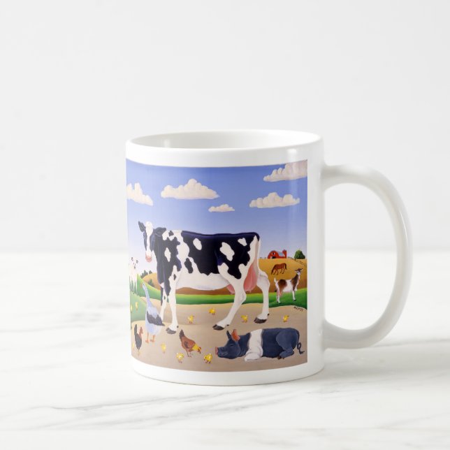 Farm Animals Coffee Mug (Right)