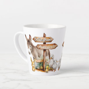 Farm Animals Custom Sign Mug