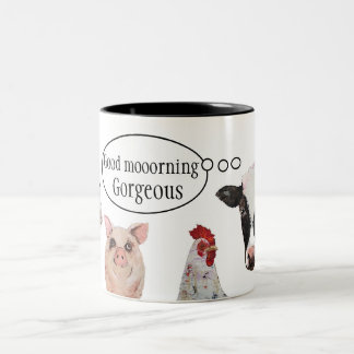 Farm Animals customise mug