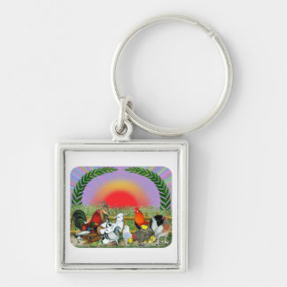 Farm Animals Key Ring