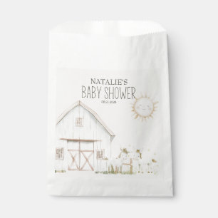 Farm Animals Meadow Friends Baby Shower Favour Bags