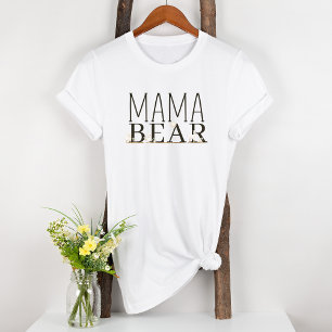 Farm Animals Meadow Friends Maternity Mama Bear Tri-Blend Shirt