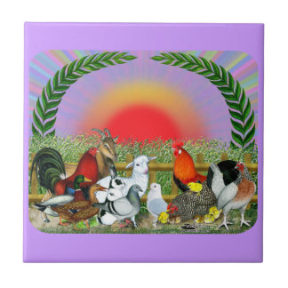Farm Animals Tile