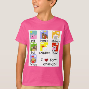 Farm Animals Tshirts and Gifts