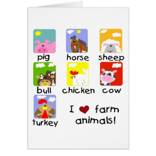 Farm Animals Tshirts and Gifts