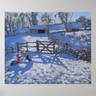 Farm at Elton near Rowsley 2008 Poster