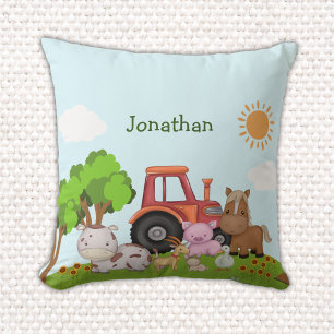 Farm Barnyard Cushion