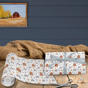 Farm Birthday Wrapping Paper