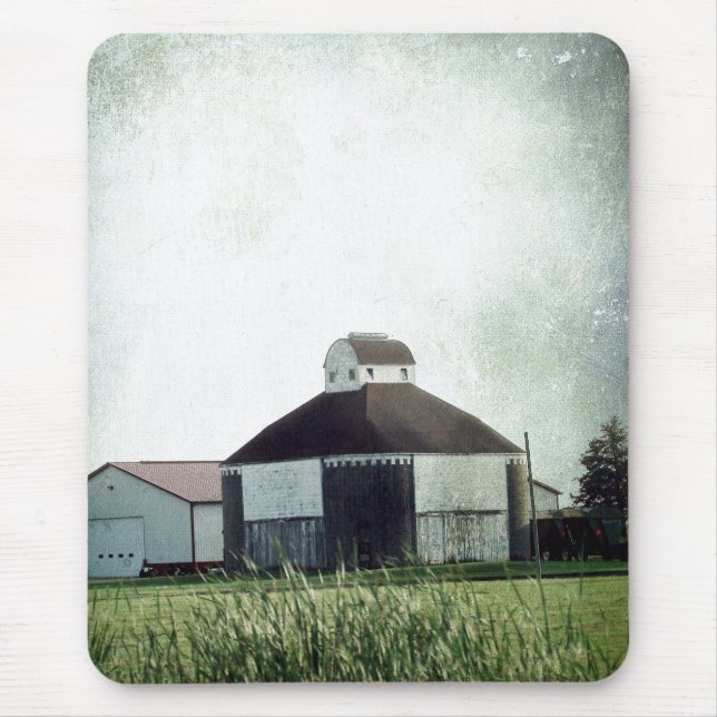 Farm Buildings Mouse Pad (Front)