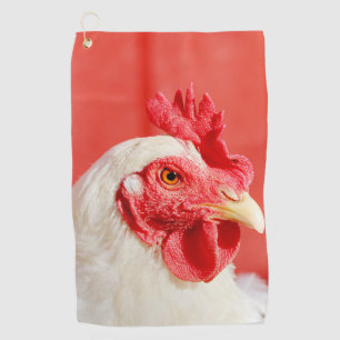 Farm Chicken Golf Towel