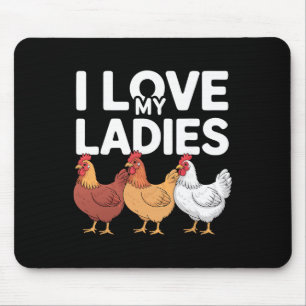 Farm Chicken Keeper Hen Farmer Poultry _3 Mouse Pad