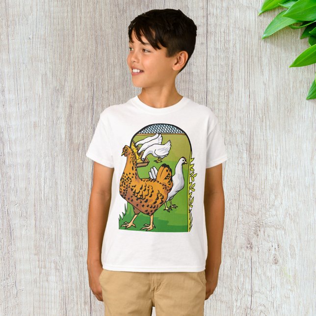 Farm Chickens T-Shirt (Creator Uploaded)