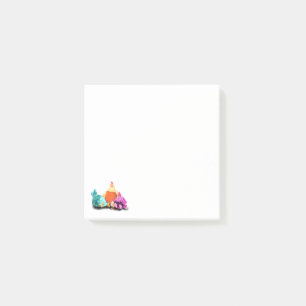 Farm Chickens Waiting Egg To Hatch Post-it Notes