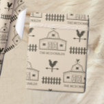Farm Country Christmas Custom<br><div class="desc">This custom country wrapping paper includes adorable barn and farmhouse related graphics. Add a name using the personalisation feature. Perfect for Christmas or any gifting occasion!</div>