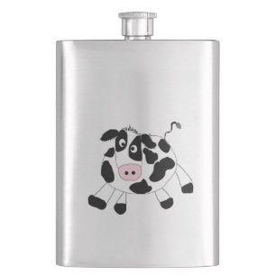 Farm Cow Hip Flask