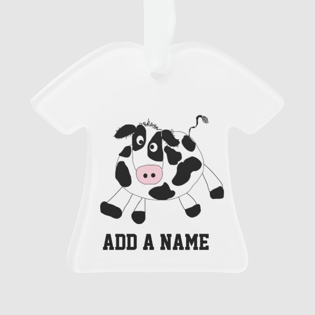 Farm Cow Ornament (Front)