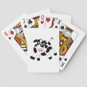 Farm Cow Playing Cards