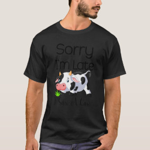 Farm Cow Quote Love Cow Farming Design Cow T-Shirt