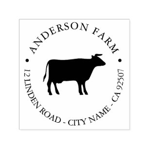 Farm - Cow Self-inking Stamp