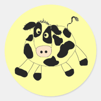 Farm Cow Tshirts and Gifts Classic Round Sticker