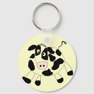 Farm Cow Tshirts and Gifts Key Ring