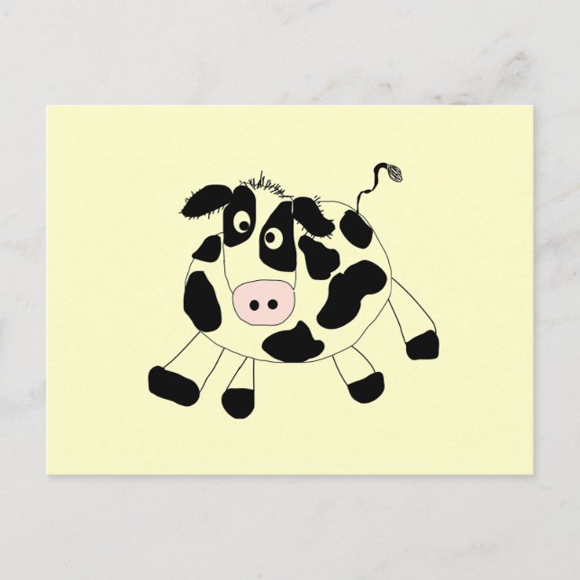 Farm Cow Tshirts and Gifts Postcard (Front)