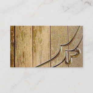 Farm Door Barn Ranch Style Basic Business Cards