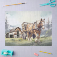 Farm Draft Horse
