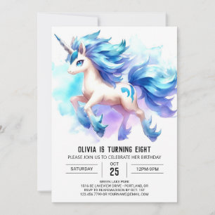 Farm Editable Horse Birthday  Invitation