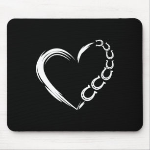 Farm Farmer Horsescute Ss Cute Ss Heart Pony Horse Mouse Pad