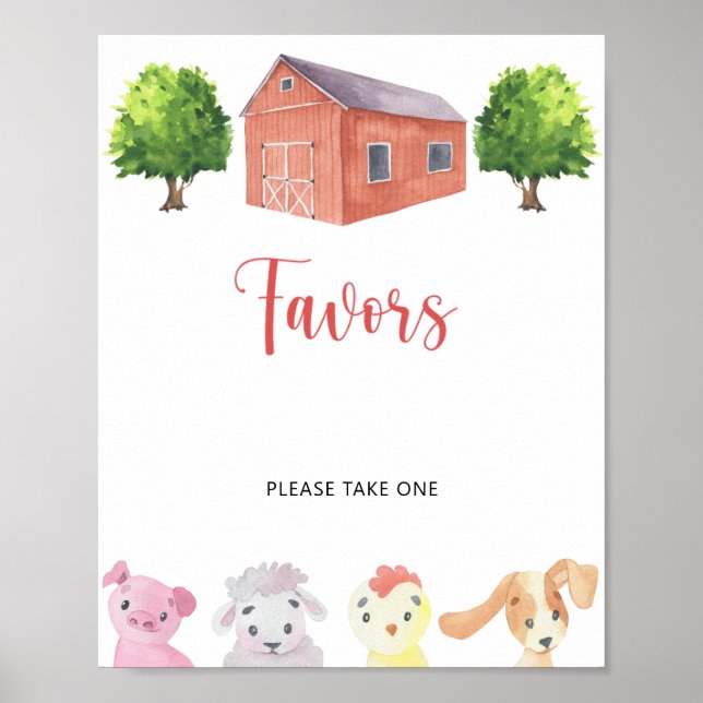 Farm - Favours Poster (Front)