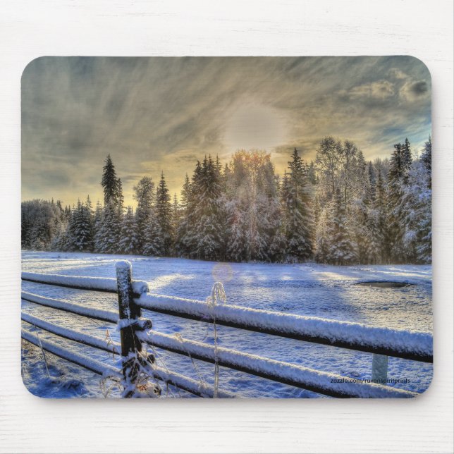 Farm Field, Meadow, Pasture, Paddock Mouse Pad (Front)