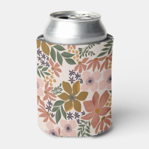 Farm Floral  Can Cooler
